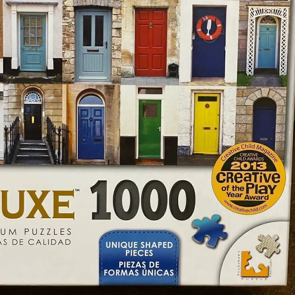 Colorluxe Maximum Color Premium 1,000 Piece Award Winning 32 Door Puzzle